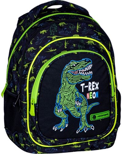 Kuprinė Astrabag T-REX NEON, 39 cm