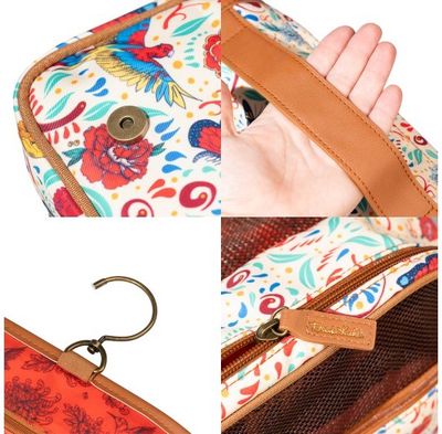 Kelioninė kosmetinė FRIDA KAHLO HANGING TRAVEL TOILETRY BAG