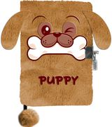 Dienoraštis PUPPY, su spynele, 21 x 15 cm, 96 l., linijomis