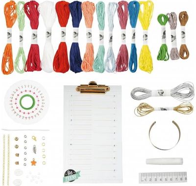 Kūrybinis rinkinys BUKI Draugystės apyrankės Delux