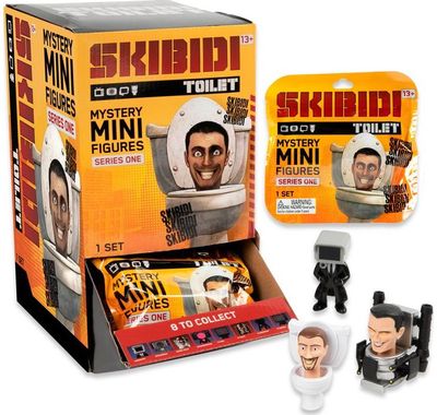 Figūrėlė SKIBIDI TOILET Mini Mystery Figure 5 cm, S1