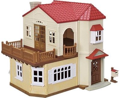 SYLVANIAN FAMILIES Užmiesčio namas raudonu stogu