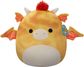 Pliušinis žaislas SQUISMALLOWS Brad Dieric - Yellow Textured Dragon W/Red Hair 40cm. W19B