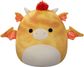 Pliušinis žaislas SQUISMALLOWS Brad Dieric - Yellow Textured Dragon W/Red Hair 40cm. W19B