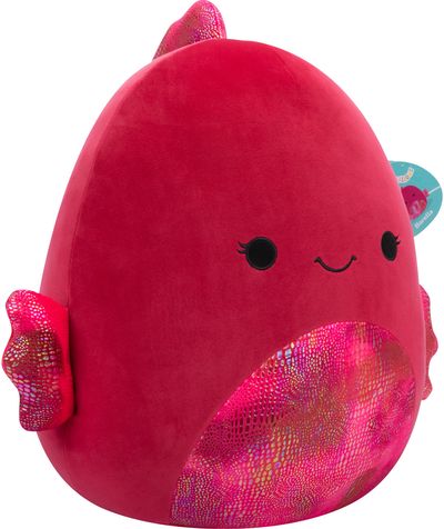 Pliušinis žaislas SQUISMALLOWS Brad Barella - Raspberry Betta Fish 40cm. W19B