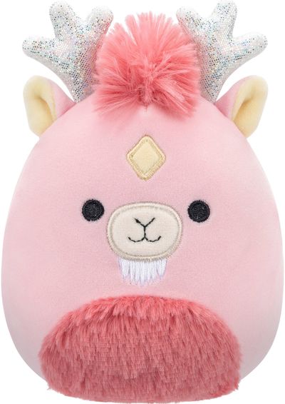 Pliušinis žaislas SQUISMALLOWS Helia - Pink Kirin 12cm., W19