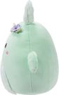 Pliušinis žaislas SQUISMALLOWS Tove - Mint Green Mothman W/Flower Crown and Fuzzy Belly 19cm., W19A