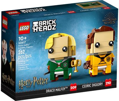 LEGO BrickHeadz™ Harry Potter™ Drakas Smirdžius ir Sedrikas Digoris 40617
