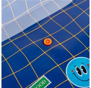 Aplankas (vokas) YES STICKY MOOD su spaustuku, B5