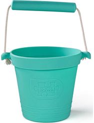 Silikoninis smėlio kibirėlis BIGJIGS Eggshell Green