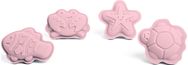 Silikoninės smėlio formelės BIGJIGS Blush Pink Character 4 vnt.