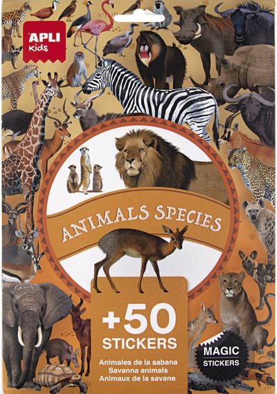 Lipdukai gyvūnų rūšys ANIMALS SPECIES SAVANNA