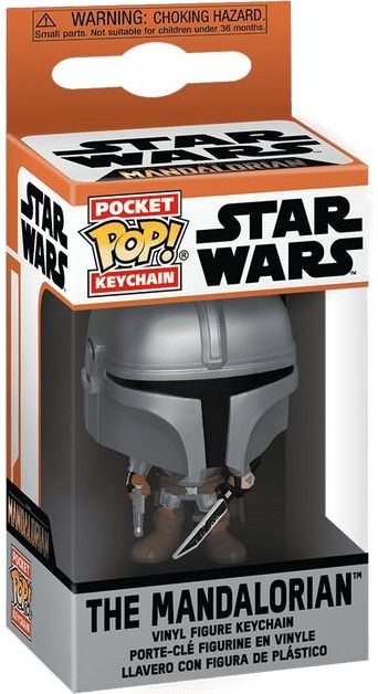 Vinilinė figūrėlė raktų pakabukas FUNKO POP: The Mandalorian