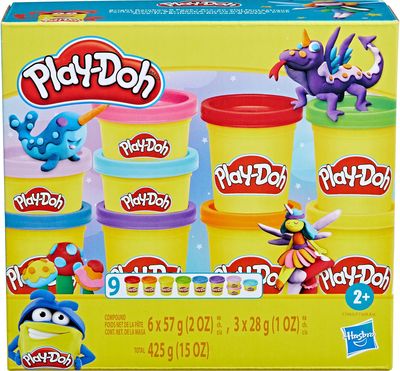 PLAY-DOH Plastilino rinkinys, 9 vnt.
