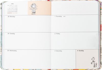 Darbo knyga SNOOPY 2024/2025 POCKET savaitė atvarte, 17 mėnesių (24 rugp.-25 gru od.)