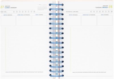 Mokslo kalendorius THE LITTLE PRINCE 2024/2025 A5 diena puslapyje 12 mėnesių (24 rugpj.- 25 liepa)