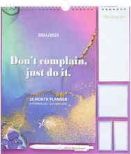 Sieninis planuoklis su užrašų lapeliais GLITTER 2024/2025 (24 rugs.-25 gruod.)