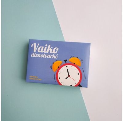 Lavinamųjų kortelių rinkinys YES FOR SKILLS Vaiko dienotvarkė