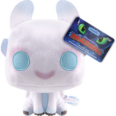 Pliušinis žaislas FUNKO HTTYD Light Fury 18cm.