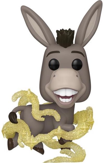 Vinilinė figūrėlė FUNKO POP Movies: Shrek DW30th- Donkey (Glitter)