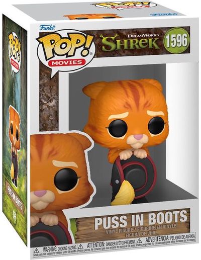 Vinilinė figūrėlė FUNKO POP Movies: Shrek DW30th- Puss in Boots