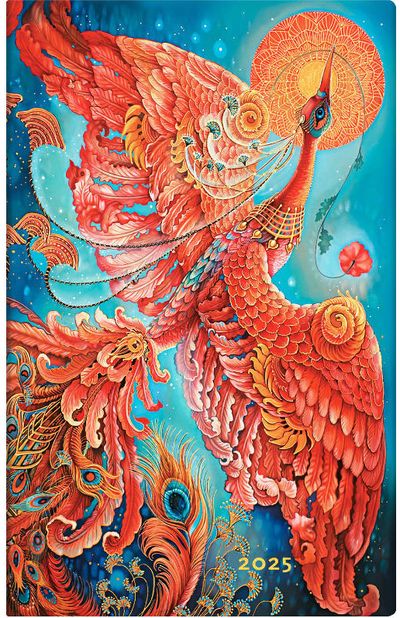 Darbo knyga PAPERBLANKS 2025 Firebird Maxi HOR