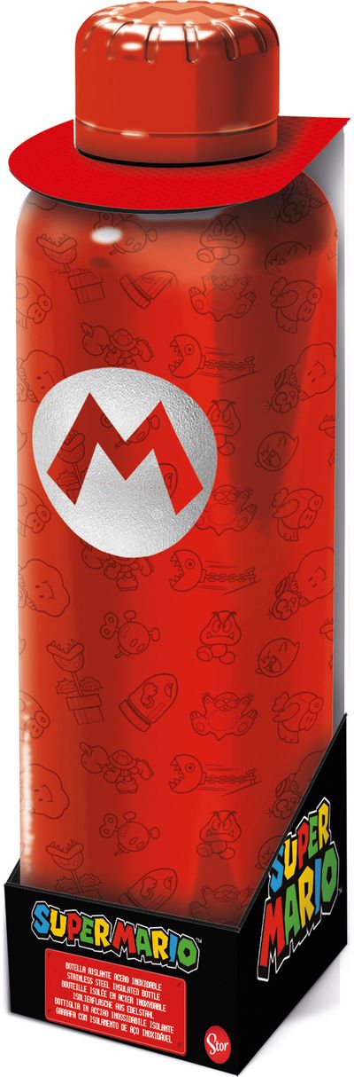 Nerūdijančio plieno gertuvė STOR SUPER MARIO, 515 ml