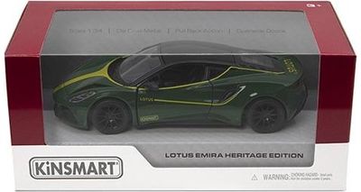 KINSMART Automobilis LOTUS EMIRA (Heritage Edition), 1:34