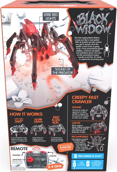 HEXBUG Interaktyvi juodoji našlė