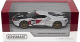 KINSMART Automobilis 2017 FORD GT (Heritage Edition), 1:38