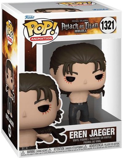FUNKO POP! Vinilinė figūrėlė: Attack of Titian - Eren Jeager