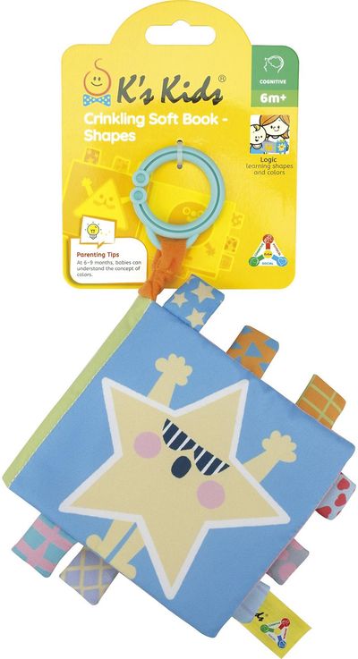 KSKIDS Minkšta knygelė Formos