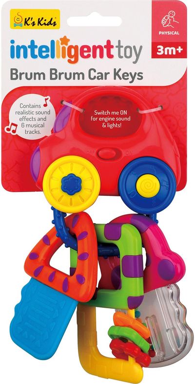 KSKIDS Barškutis Automobilio rakteliai