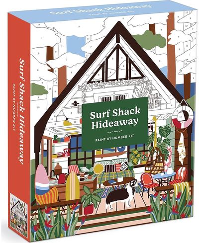 Tapybos pagal numerius rinkinys GALISON Surf Shack Hideaway 27,94 cm x 35,56 cm