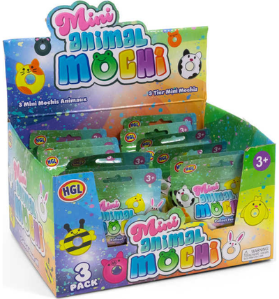 Antistresinių žaislų rinkinys MINI ANIMAL MOCHI įv. rūšys