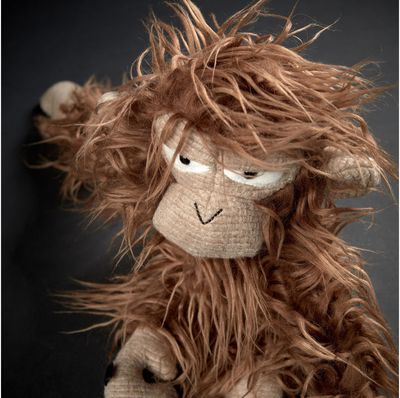 Pliušinis žaislas SIGKID BEASTSTOWN Chimp Jump monkey