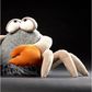 Pliušinis žaislas SIGKID BEASTSTOWN Kick Klick crab