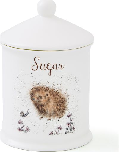 Wrendale kaulinio porceliano kavos indelis Hedgehog, 10 x 14,5 cm