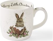 Wrendale kaulinio porceliano puodelis Merry Little Christmas, 310 ml