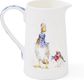 Wrendale kaulinio porceliano ąsotis Jug & Robin, 600 ml.
