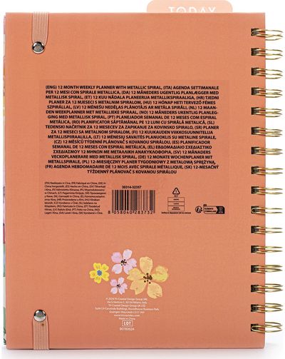 Darbo knyga TCD 2025 MAKE TODAY LOVE (EN) savaitė