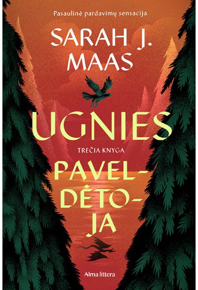 Ugnies paveldėtoja. Serijos „Stiklo sostas“ trečia knyga. E.knyga