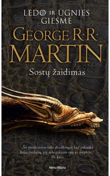 Ledo ir ugnies giesmė #1 Sostų žaidimas. E.knyga
