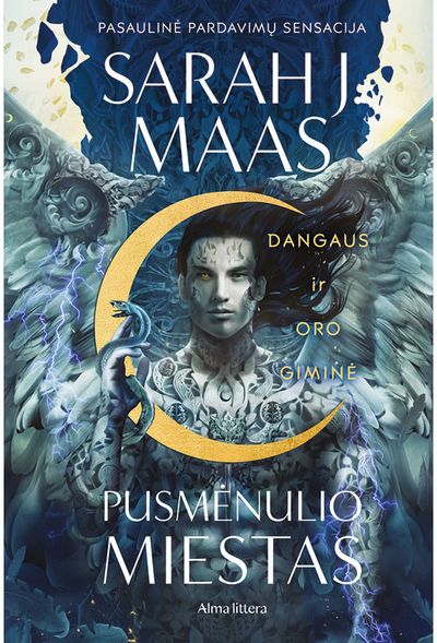 Dangaus ir oro namai. Ciklo „Pusmėnulio miestas“ antra knyga. E.knyga