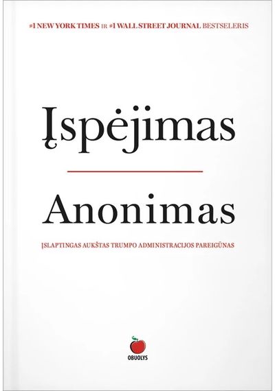 Anonymous Anonymous - Įspėjimas. E.knyga - 000000000015000519