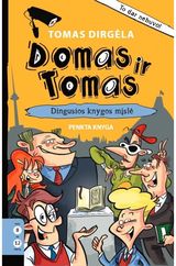 Domas ir Tomas. Dingusios knygos mįslė. 5 knyga. Audioknyga