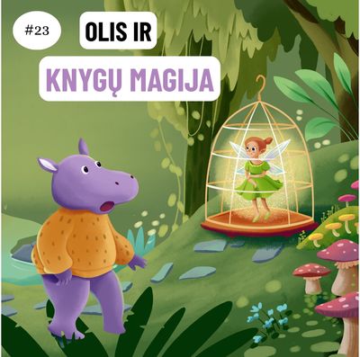 Pasaka. Olis ir knygų magija. Audioknyga