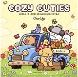 „Cozy cuties“. Miela ir jauki spalvinimo knyga