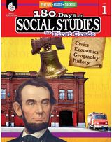 180 Days™: Social Studies for First Grade: Practice, Assess, Diagnose