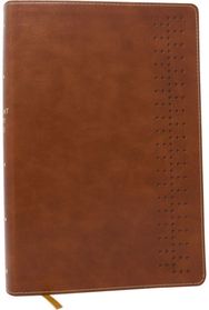 Student Study Bible: A Guide to Knowing and Living God’s Word (NKJV, Brown Leathersoft, Red Letter, Comfort Print)